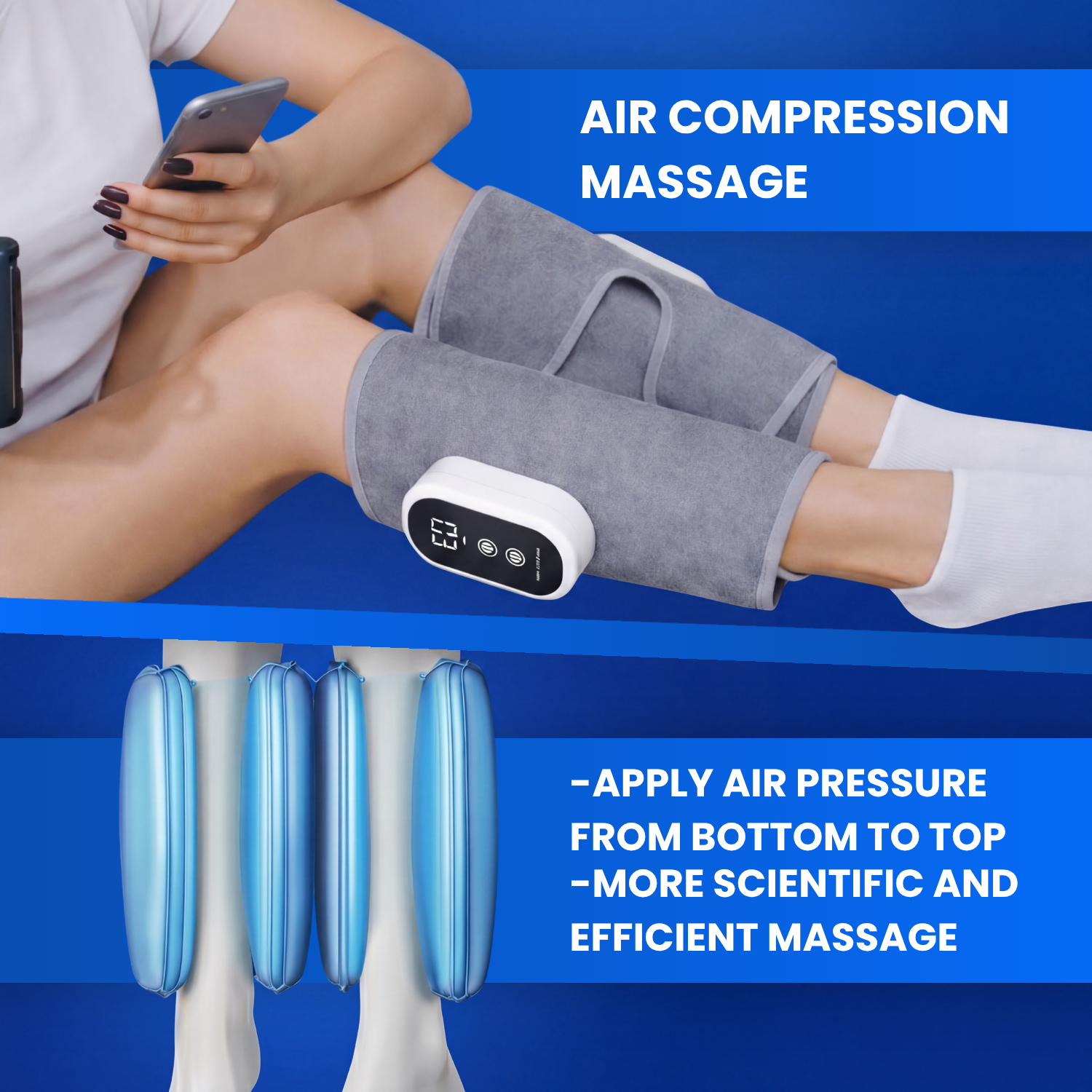SMART RUNNER™ SMART LEG MASSAGER FOR RUNNERS