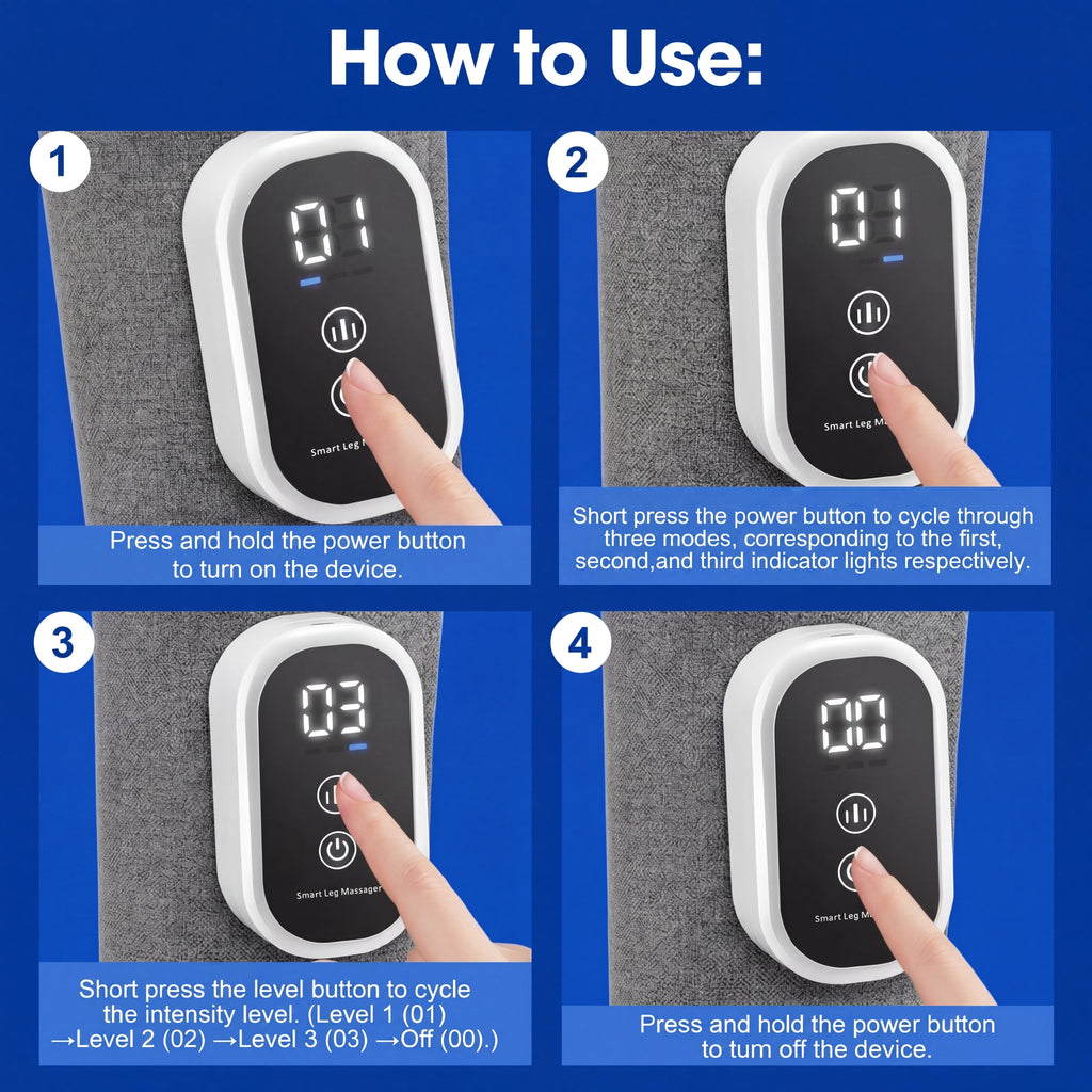 SMART RUNNER™ SMART LEG MASSAGER FOR RUNNERS